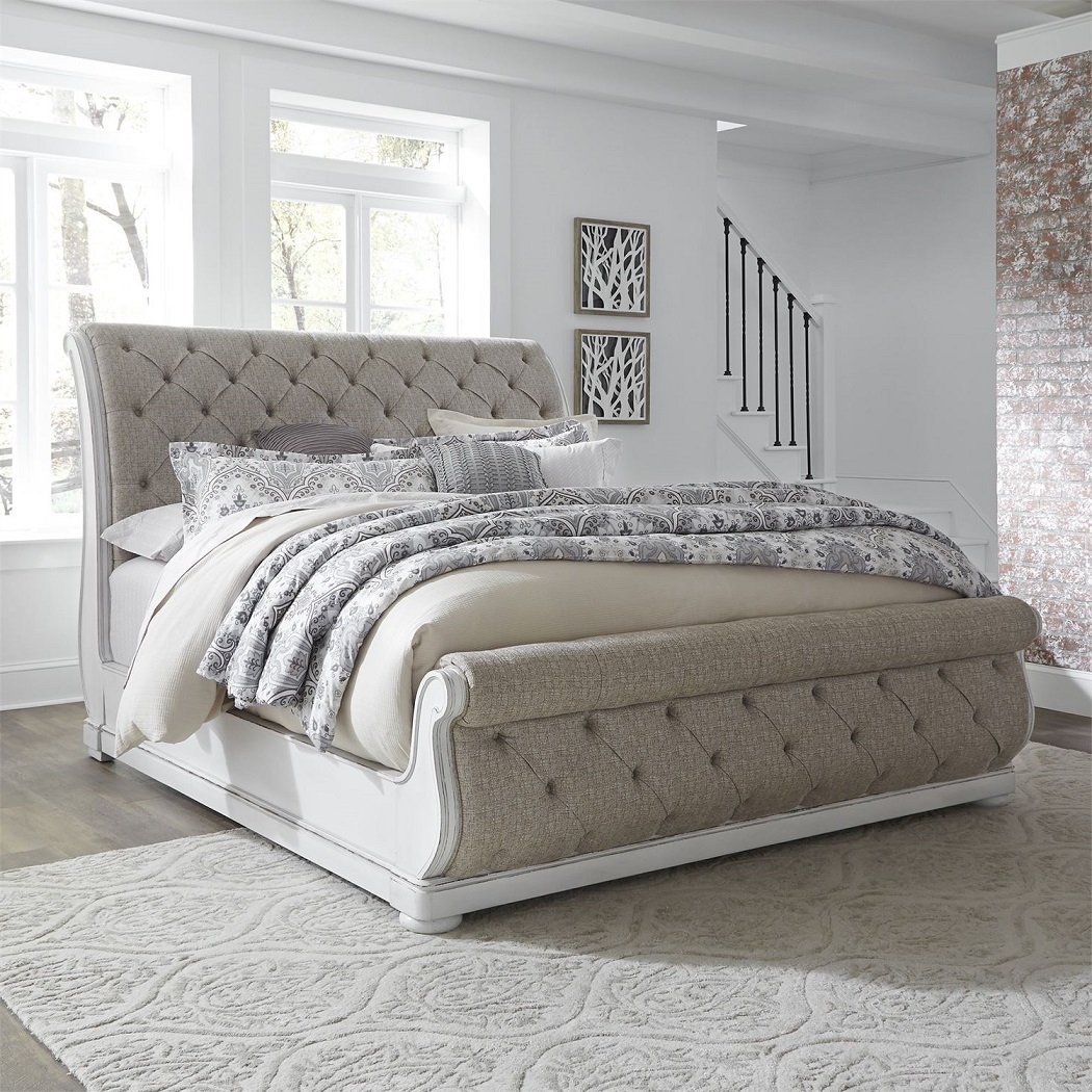 American Design Furniture by Monroe -  Elizabeth Uph Sleigh Bed